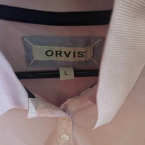 Orvis polo shirt
